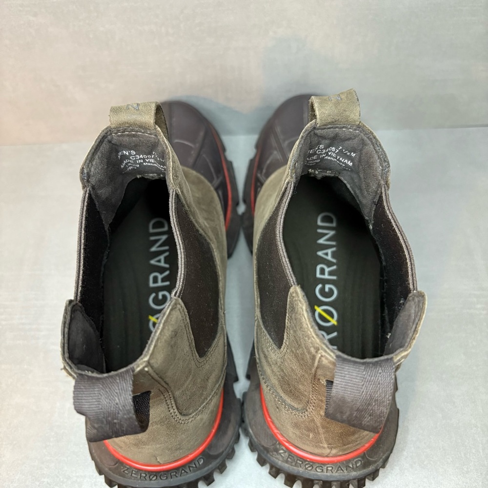 Cole Haan | 4.ZEROGRAND Waterproof Boots - Brown Tan ; Womens 9 - Picture 6 of 8